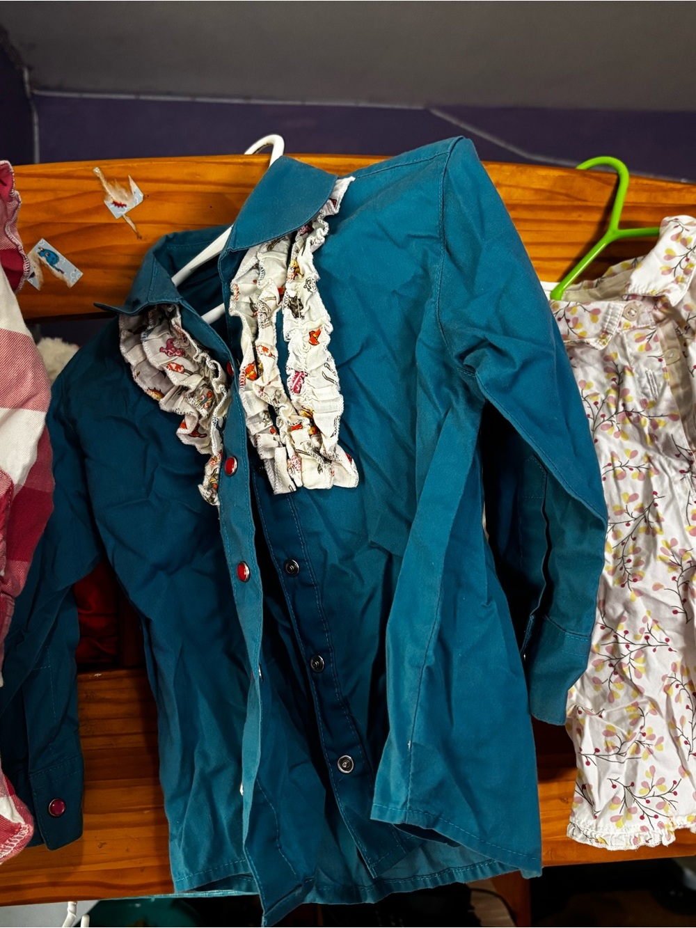 Toddler girls western rodeo shirt bundle
